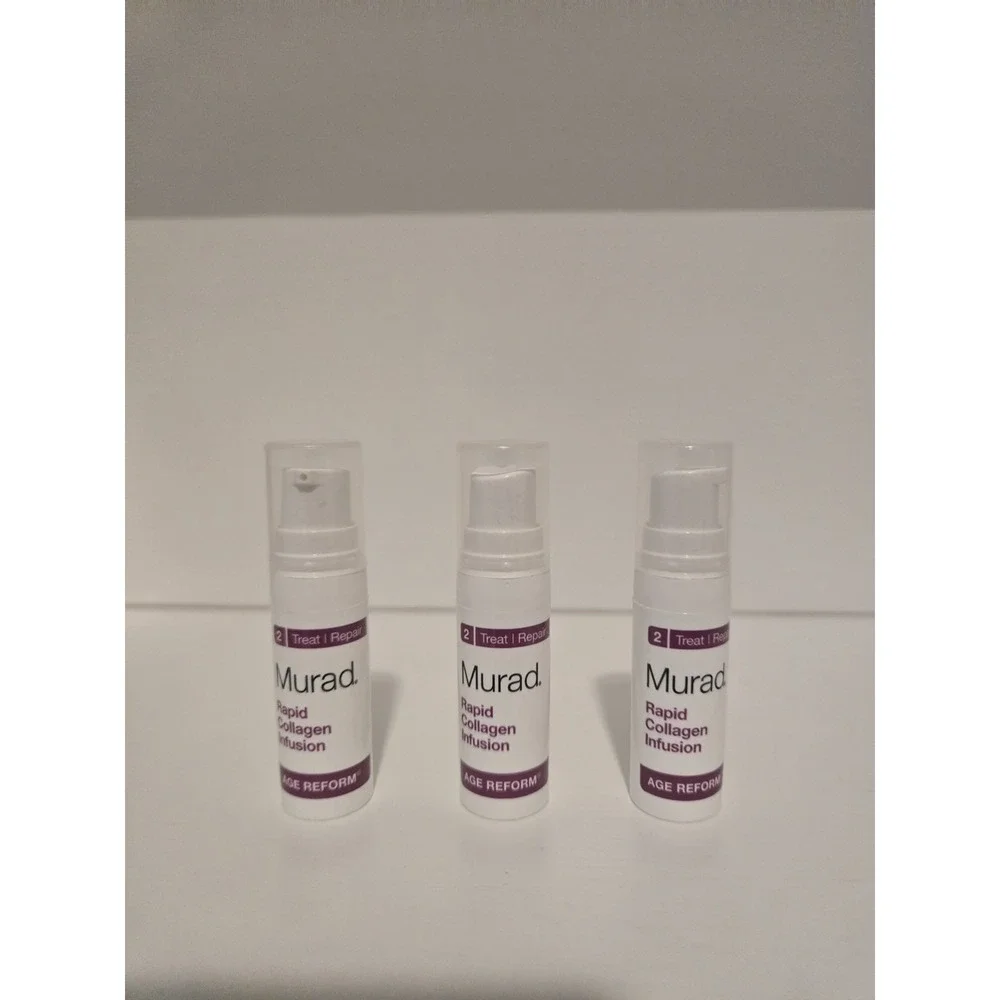 3 Murad Rapid Collagen Infusion Age Reform .17 oz/5 ml Travel Size New Exp 12/29